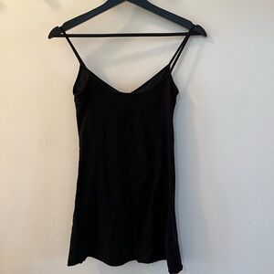 American Apparel black mini dress